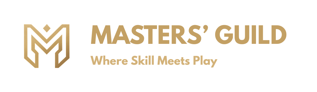 Masters' Guild Logo with Text Gold